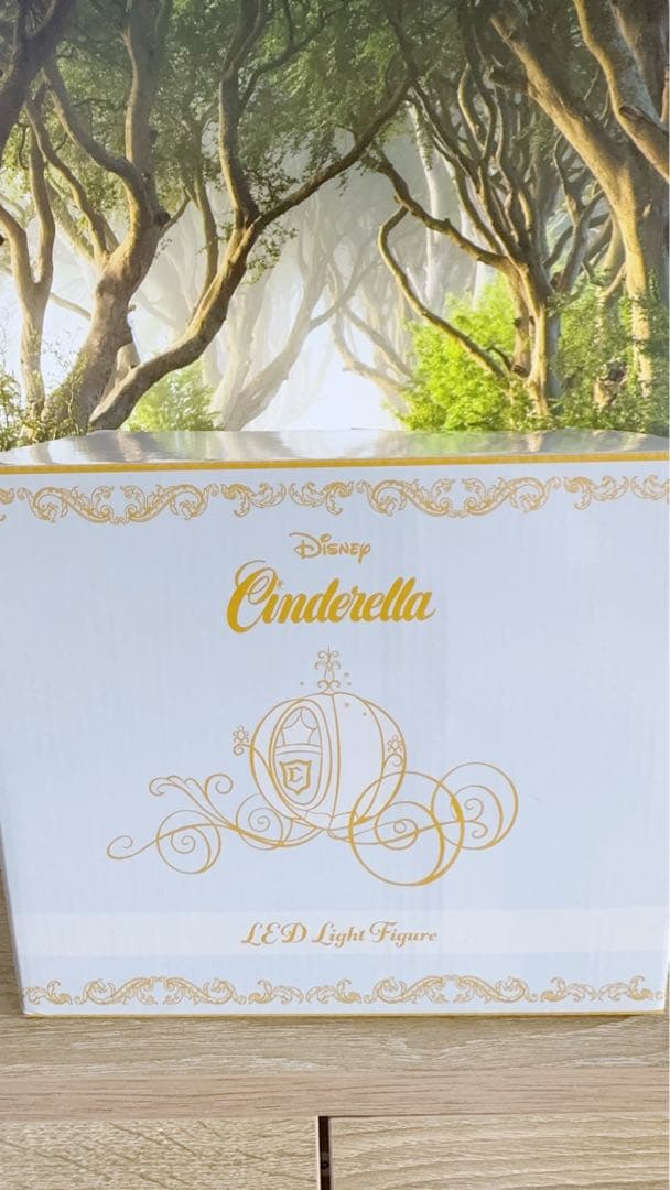 シンデレラ LED ライト フィギュア 馬車 ディズニーストア