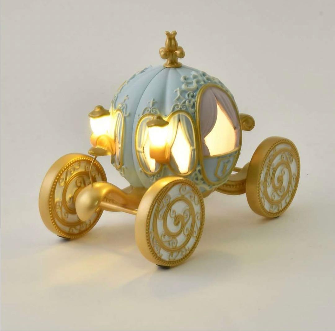 シンデレラ LED ライト フィギュア 馬車 ディズニーストア