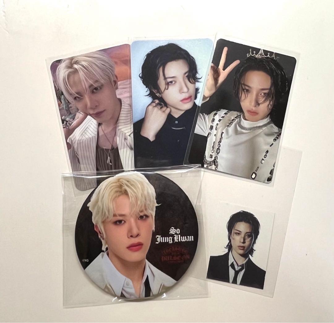 treasure ジョンファン トレカ 缶バッジ ID セット - メルカリ