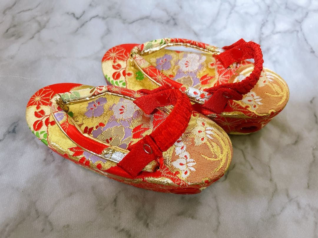 小さめ2歳から3歳用♡七五三　女の子　フルセット　正絹　総絞り被布