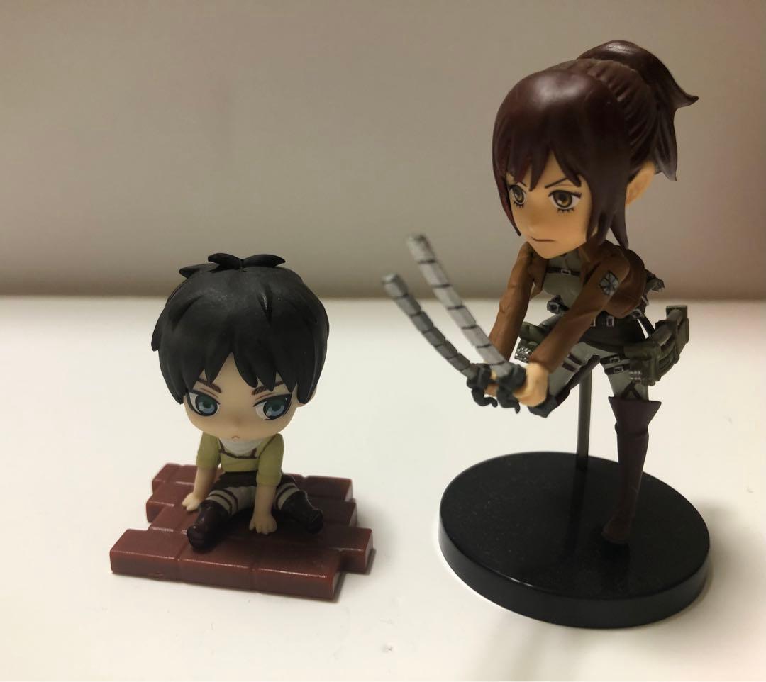 カプセルq進撃の巨人　無垢の巨人フィギュア　その他セット