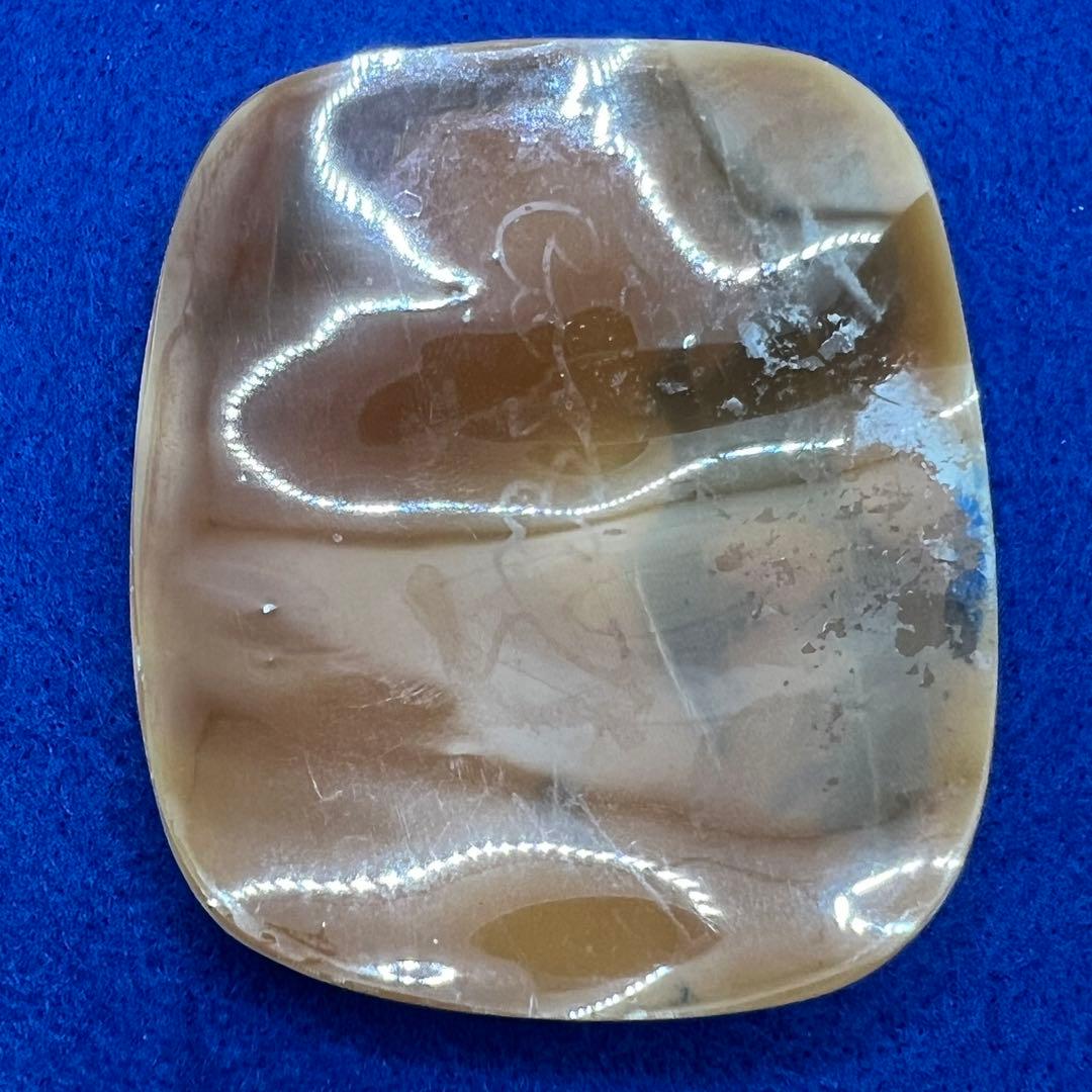 天然シェル カメオ 作者名アリ 11.6g 日本宝石科学協会ソーティング付き