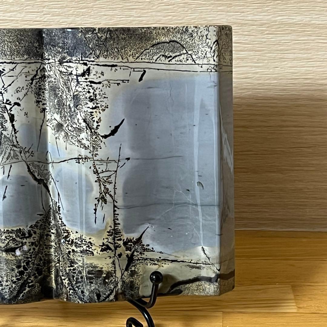 ⬛︎【1点物】ピクチャージャスパー 天然石 ブックスタイル 自然風景