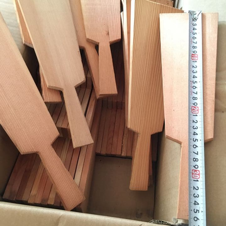 羽子板　白木　未使用　大量