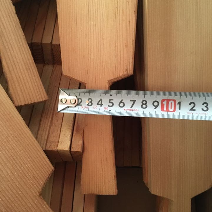 羽子板　白木　未使用　大量