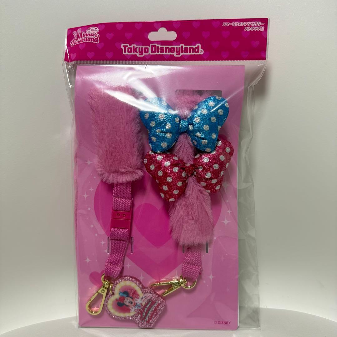 ディズニー パルパルーザ スマートフォンアクセサリー ストラップ ミニー