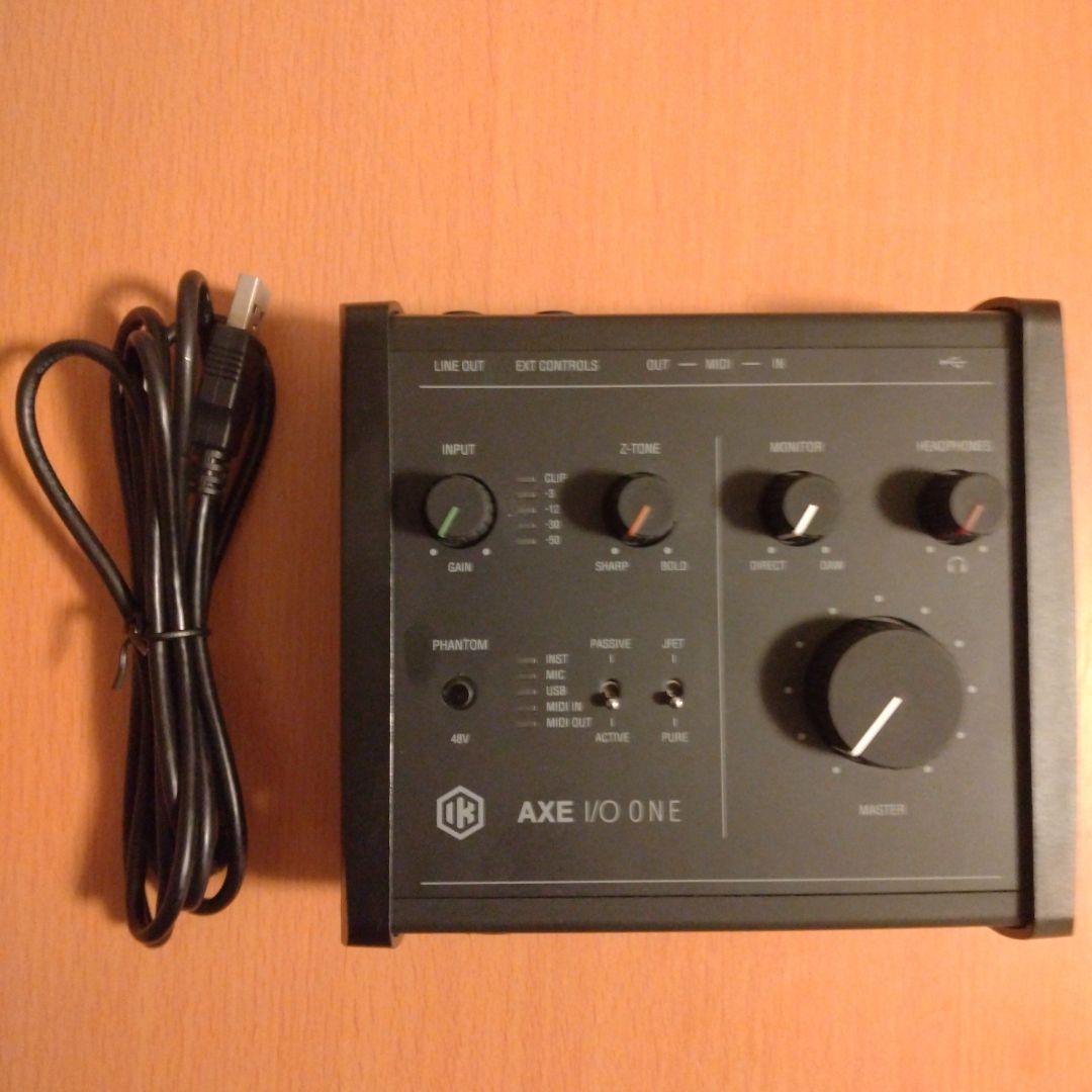 IK Multimedia AXE I/O One　製品登録解除済み