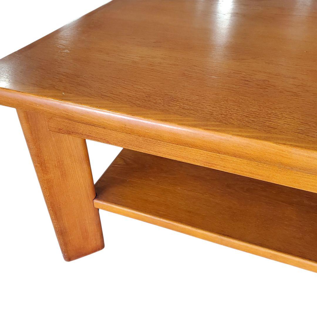 カリモク KARIMOKU ローテーブル 棚付きタイプ