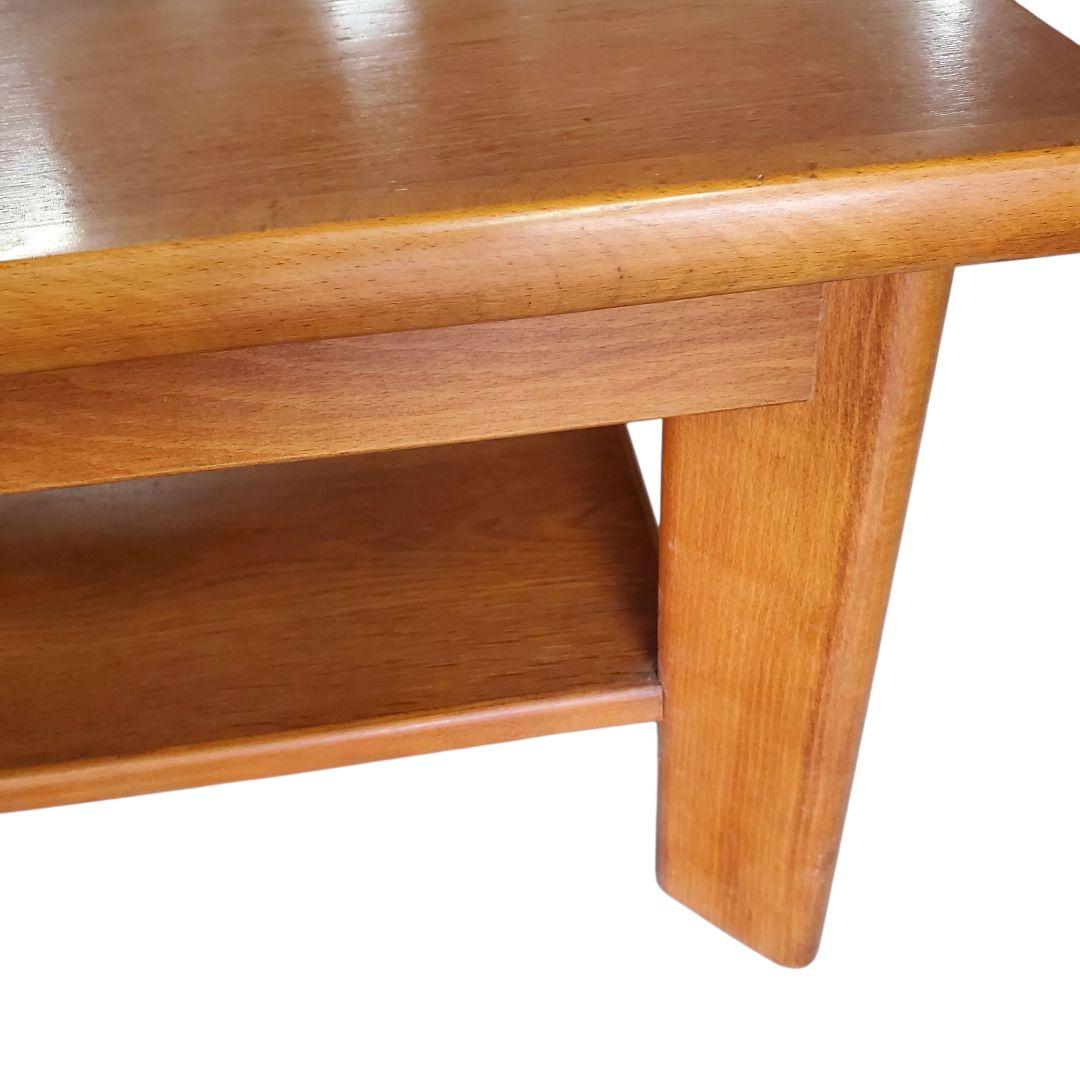 カリモク KARIMOKU ローテーブル 棚付きタイプ