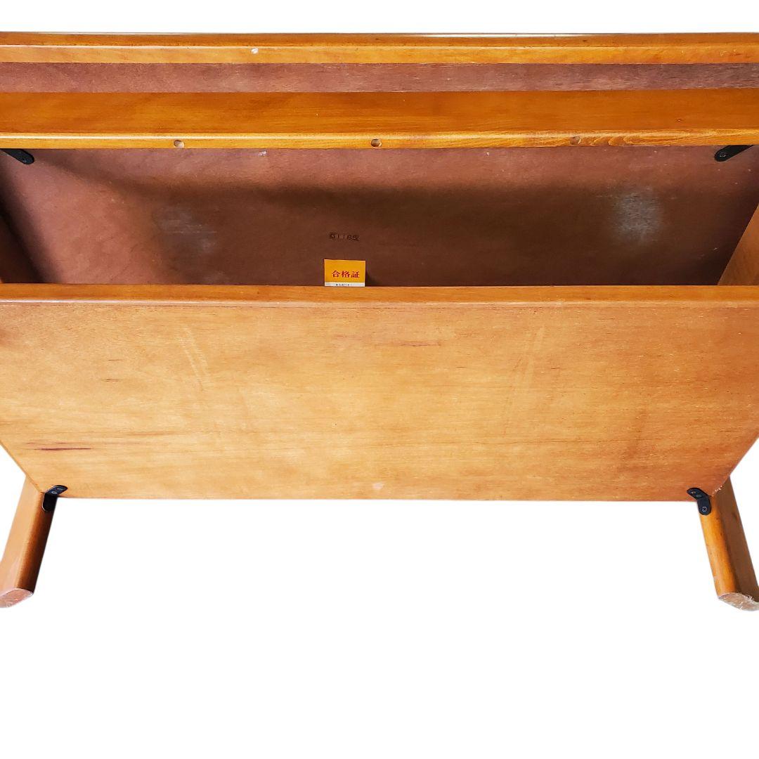 カリモク KARIMOKU ローテーブル 棚付きタイプ