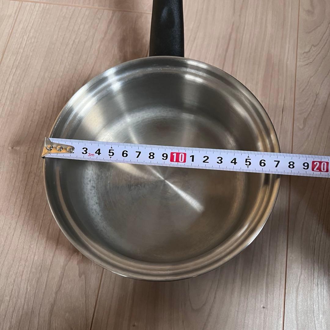 アムウェイQueen 片手鍋 2個セット ステンレス