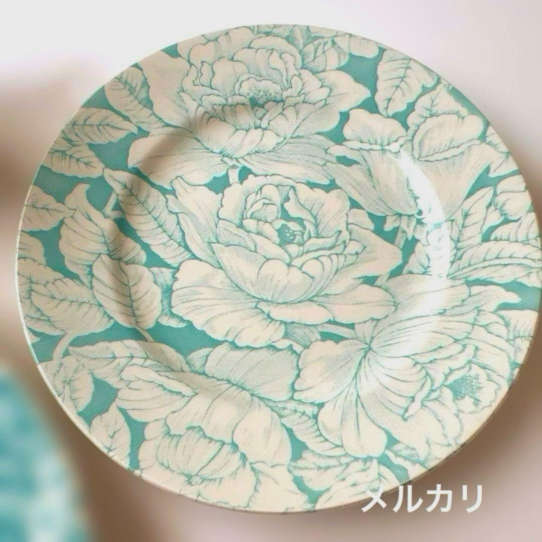 バーレイ プレート　オーデニールハイビスカス　マグカップ　キャリコプレート