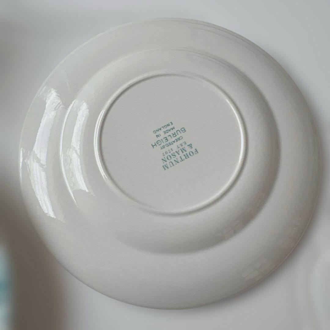 バーレイ プレート　オーデニールハイビスカス　マグカップ　キャリコプレート