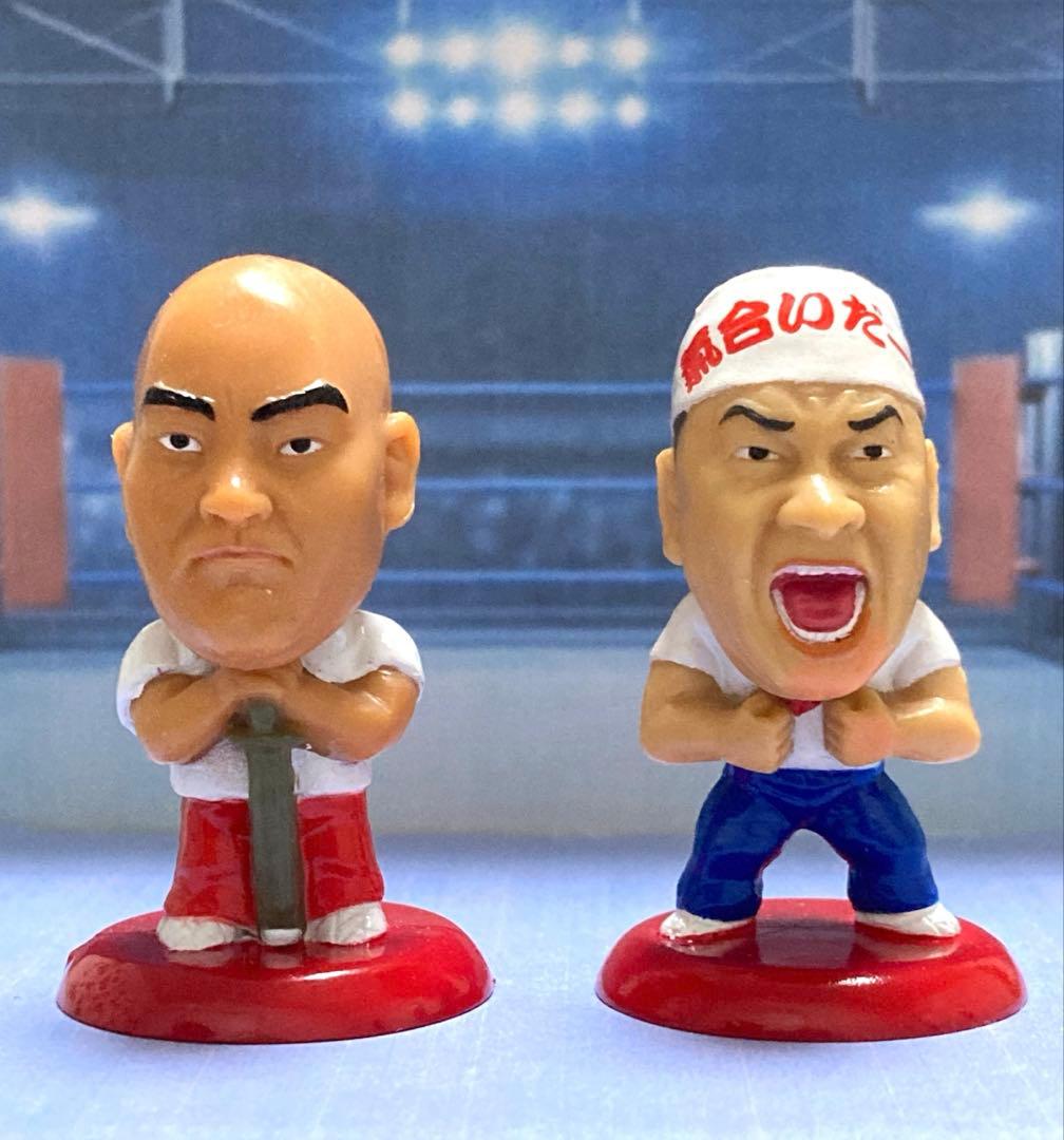 プロ格ヒーローズ 5体セット アントニオ猪木 長州力 藤波辰爾 新日本