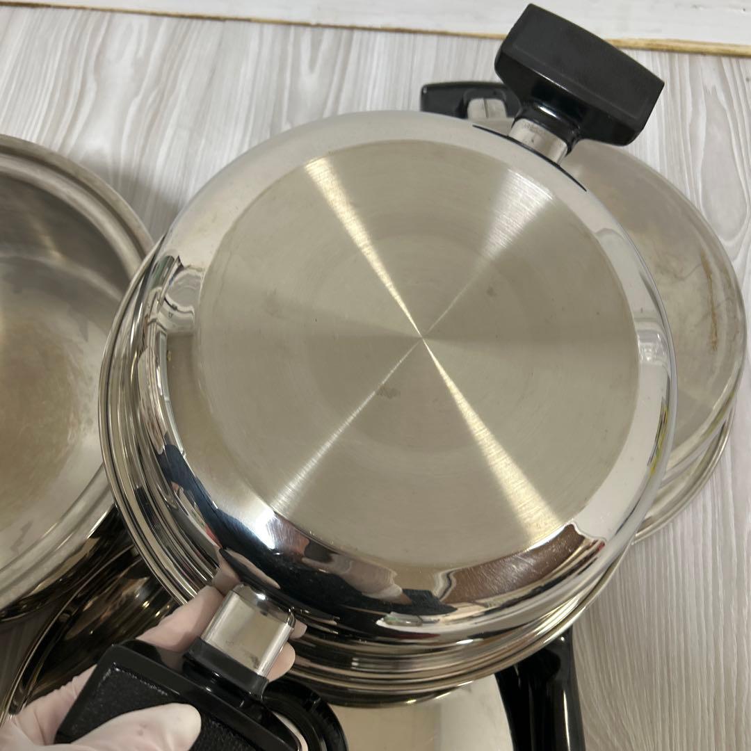 送料込み クックベスト 無水鍋(大)セット JUKI CookBest - メルカリ