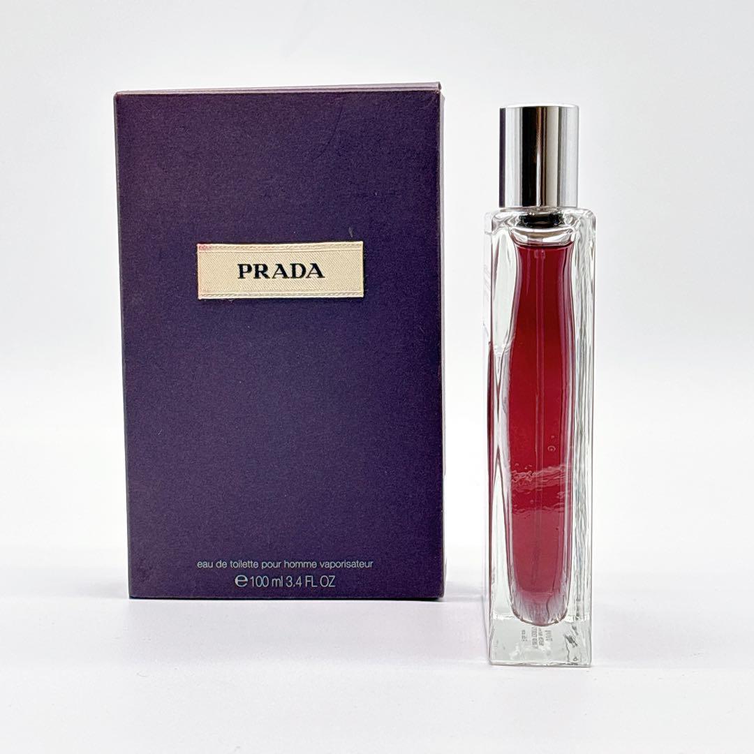 廃盤品✨ほぼ使用なし！PRADA 100ml プラダマン オーデトワレ　香水