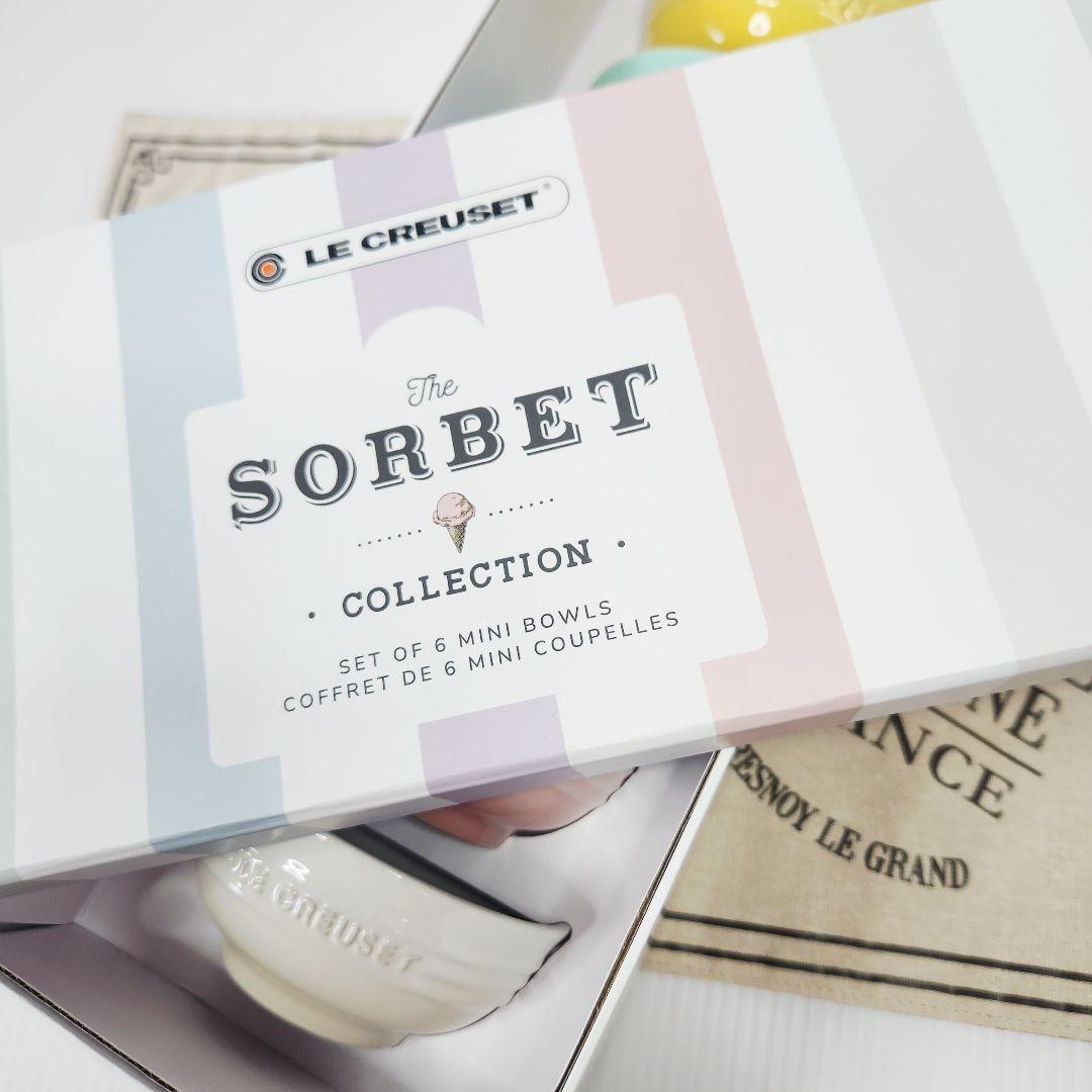 ルクルーゼ ココットフルール マグネット ミニ ボール ソルベ コレクション