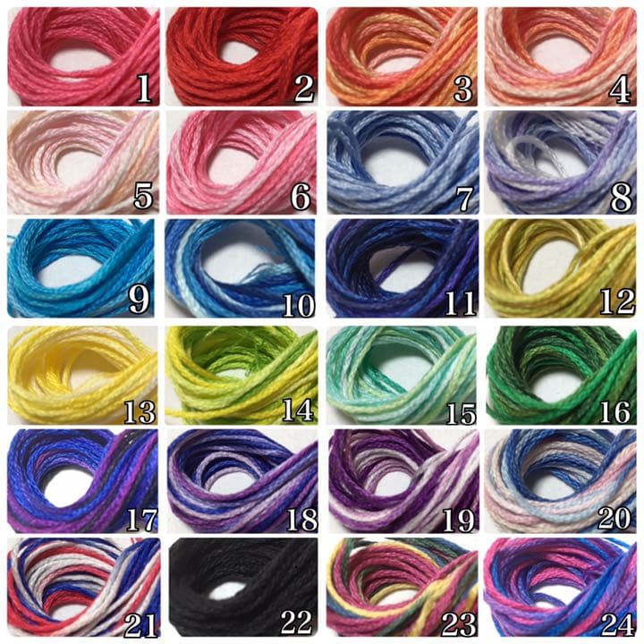 ¥450～ ꒡̈⃝smile オーダー受付中 ミサンガ ブレスレット アンクレット