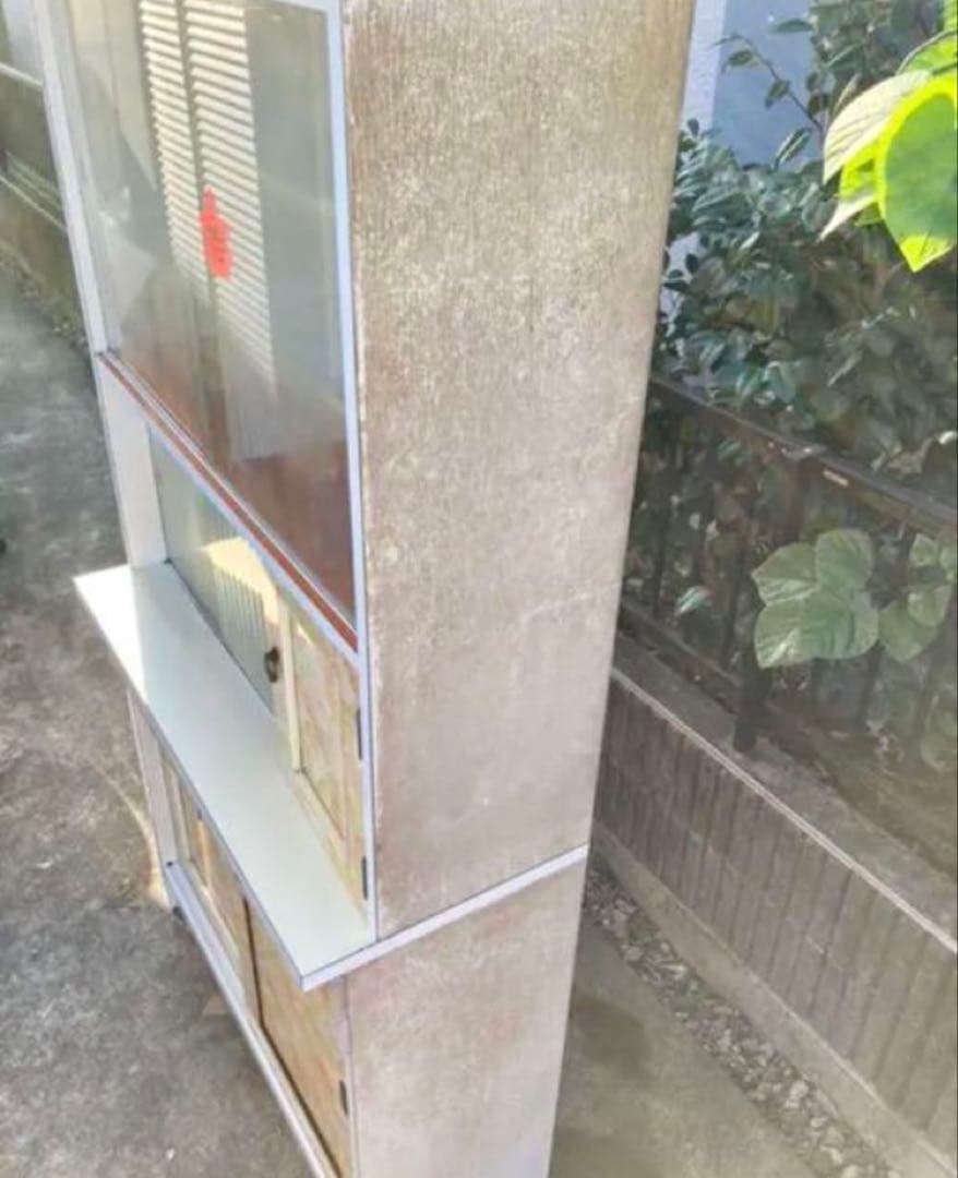 レトロ 食器棚 インテリア 昭和レトロ 引き出し 待ち合わせ対応のみ