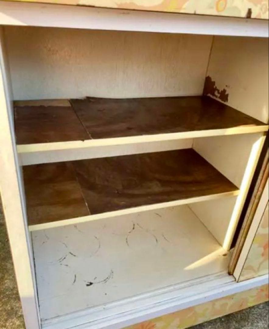 レトロ 食器棚 インテリア 昭和レトロ 引き出し 待ち合わせ対応のみ