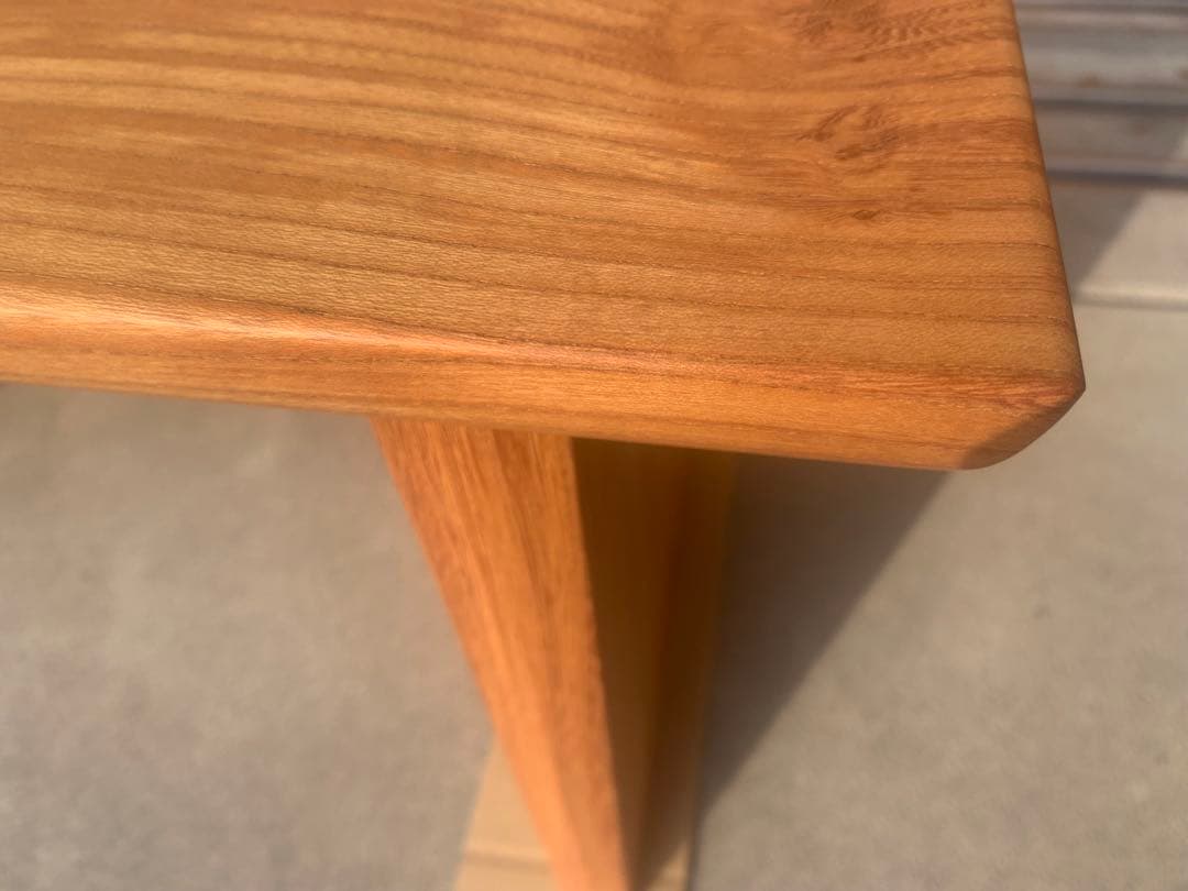 【MUKU】欅(ケヤキ)のベンチ，サイドテーブル