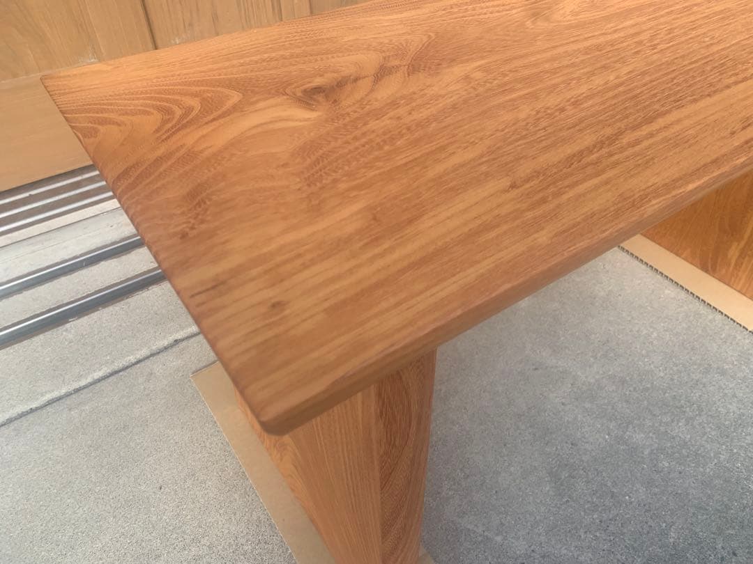 【MUKU】欅(ケヤキ)のベンチ，サイドテーブル