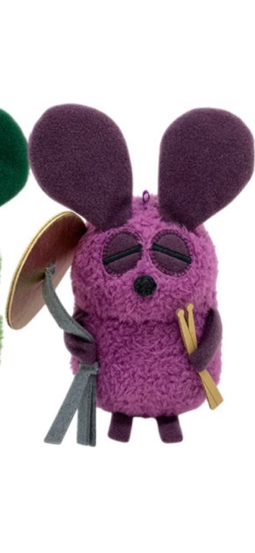 フレデリック レオレオニ コラボ ぬいぐるみキーホルダー 高橋武 紫