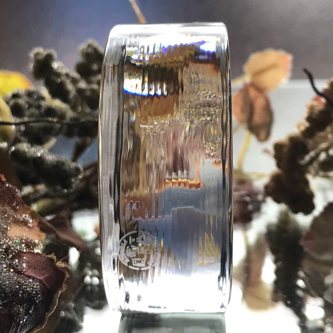 オールドバカラBACCARATクリスタルペーパーウエイト★バカラの紋章入り★レア