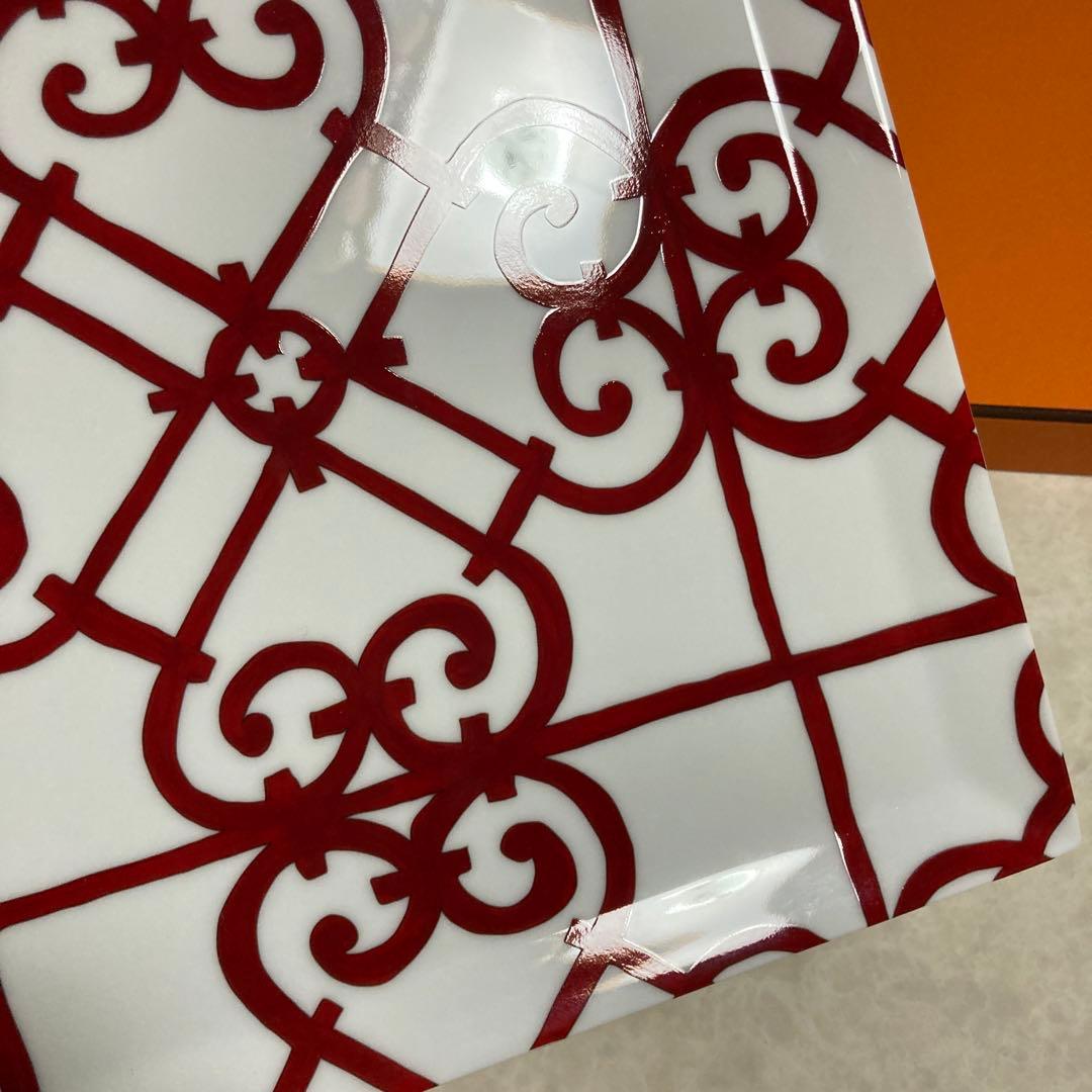 新品　エルメスHERMES ガダルキヴィール スクエアプレート 26.5cm