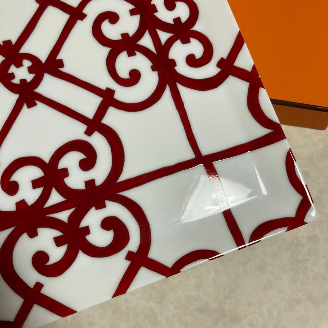 新品　エルメスHERMES ガダルキヴィール スクエアプレート 26.5cm
