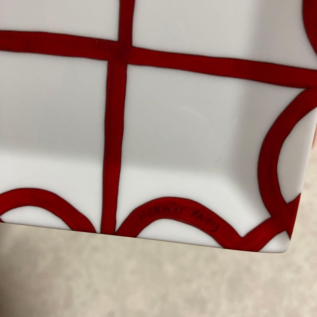 新品　エルメスHERMES ガダルキヴィール スクエアプレート 26.5cm