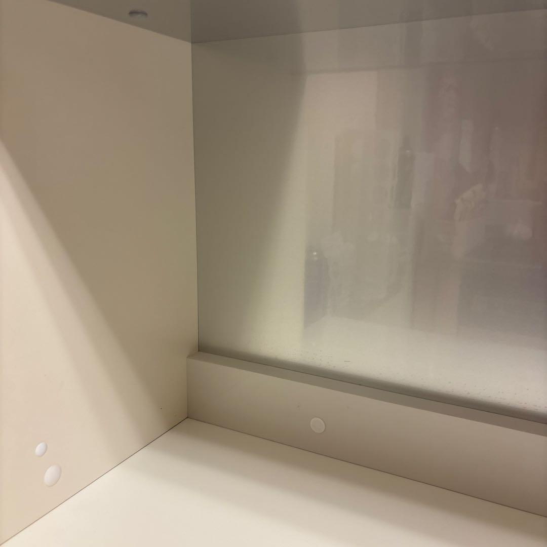 ホワイト食器棚・キッチンカウンター