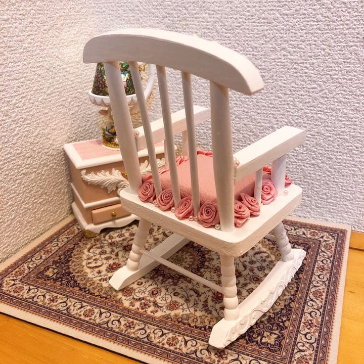 ハンドメイド　家具　ロッキングチェア