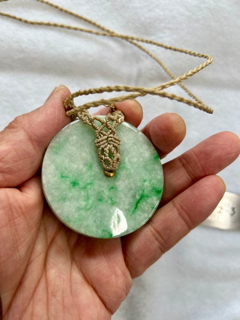 翡翠超美品ネックレス