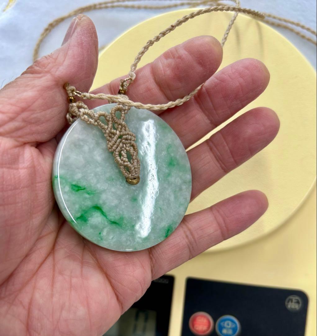 翡翠超美品ネックレス