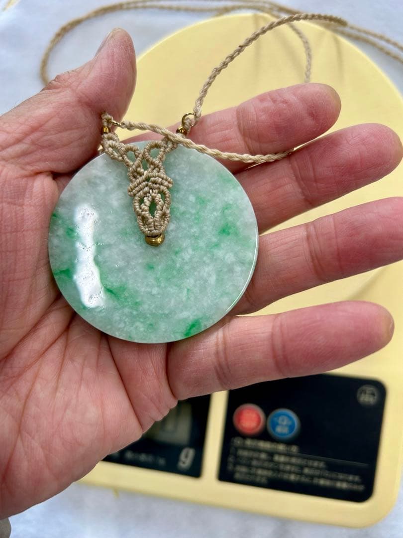 翡翠超美品ネックレス