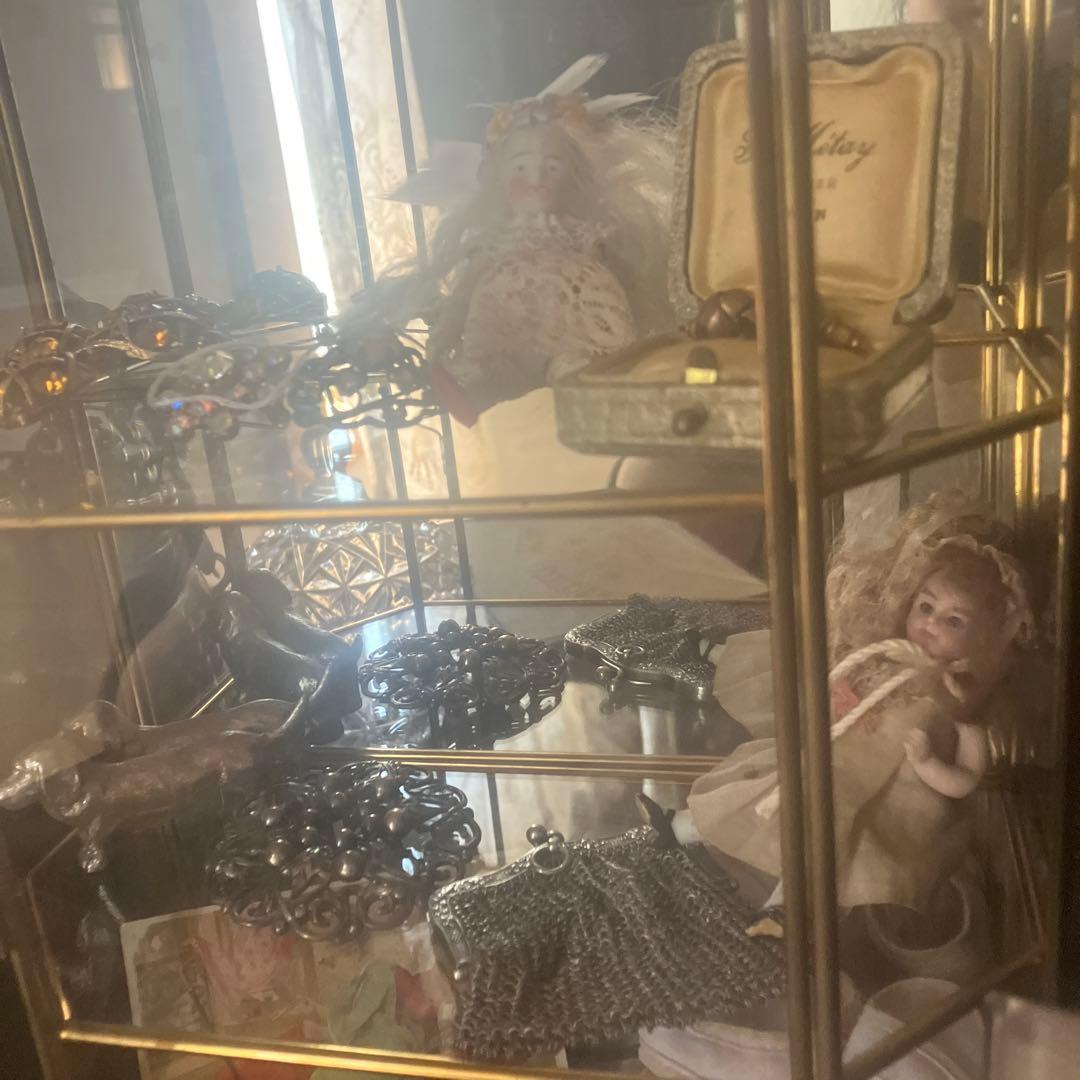 ドイツアンティークミニョネット 1880年頭巾ミニョネット ビスクドール