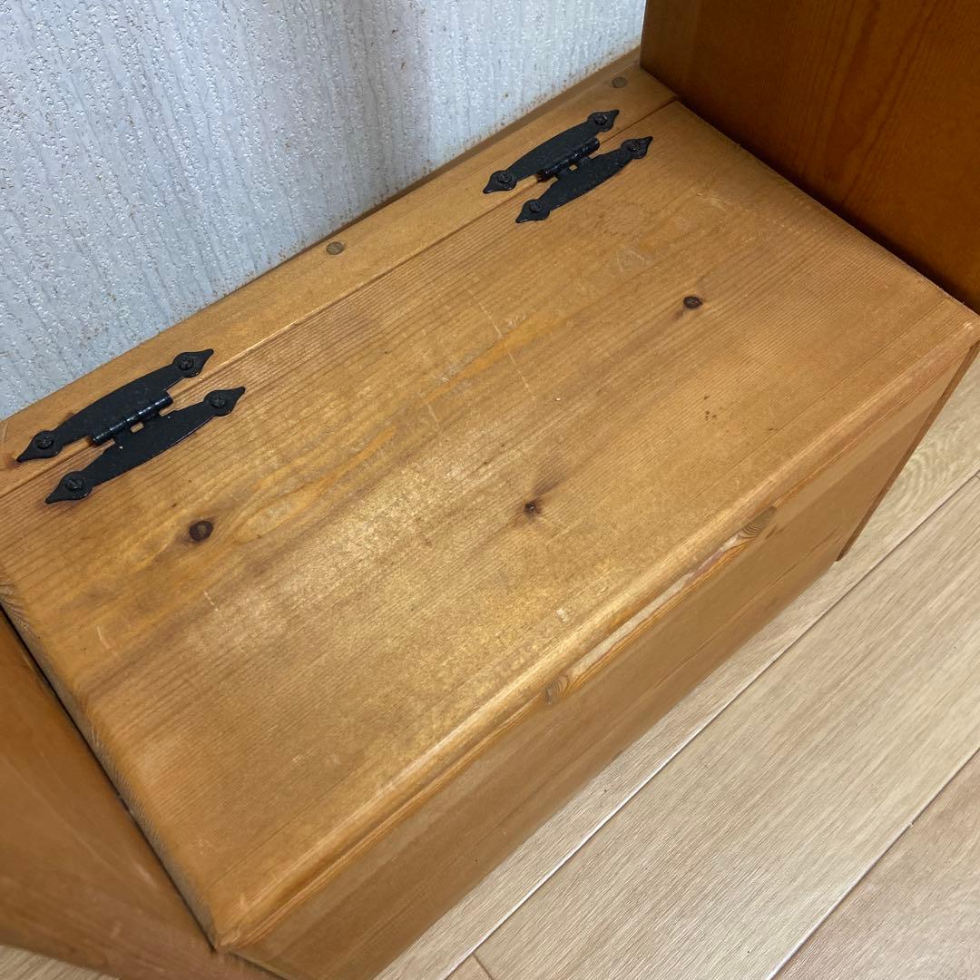 手作り　カントリー　ハンガーラック