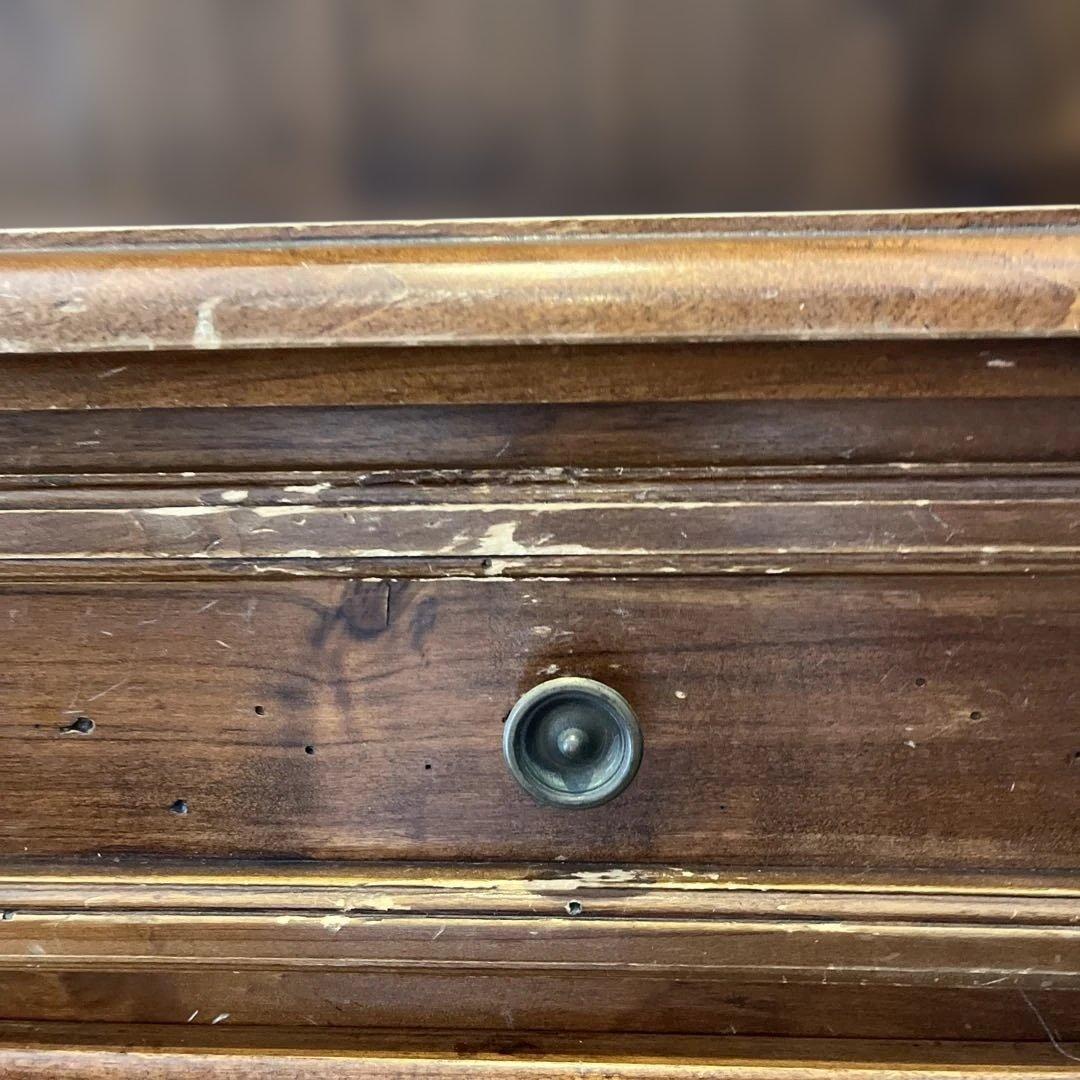 英国アンティーク　カップボード　飾り棚