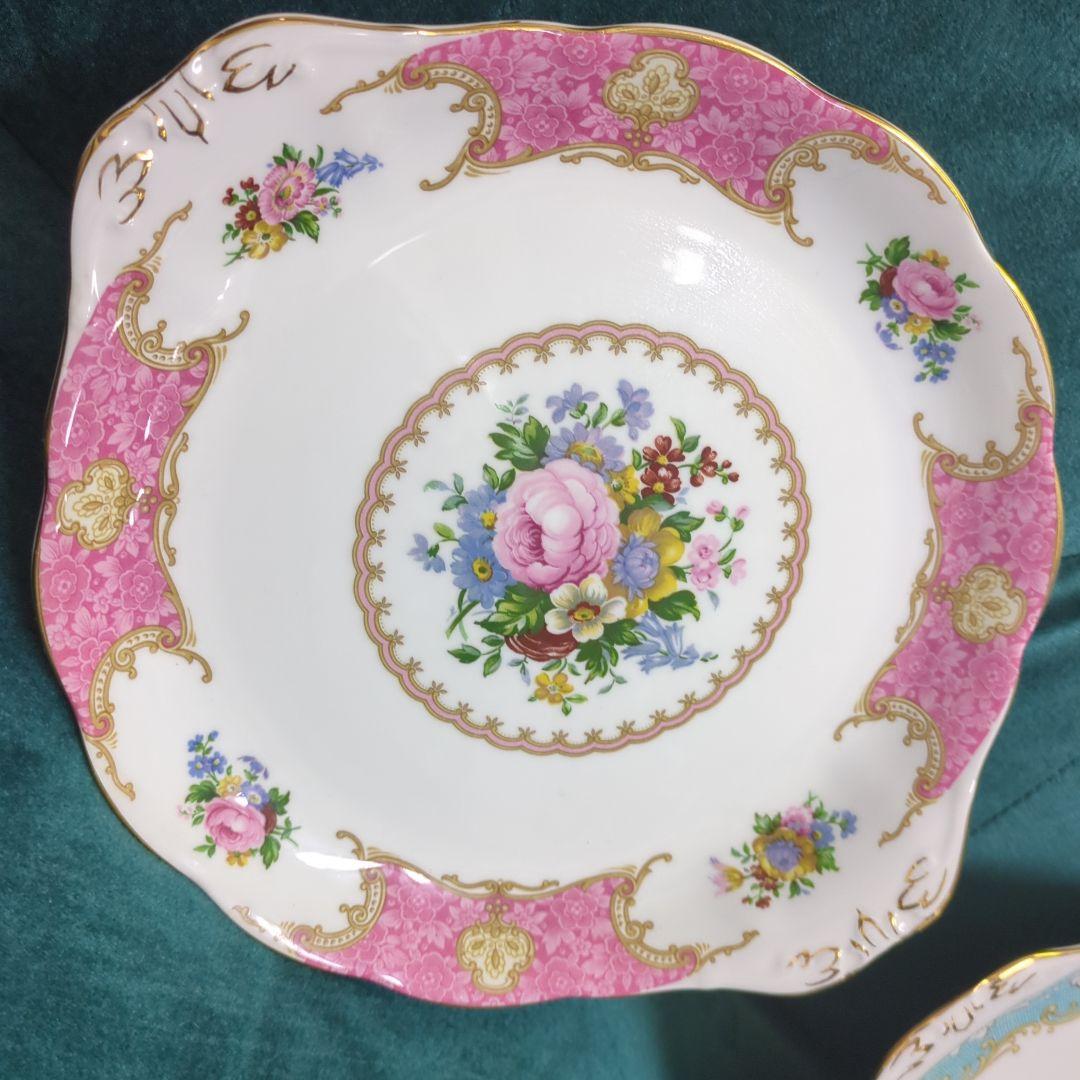 【ペア・別売可】廃盤品　ロイヤルアルバート　ペアプレート