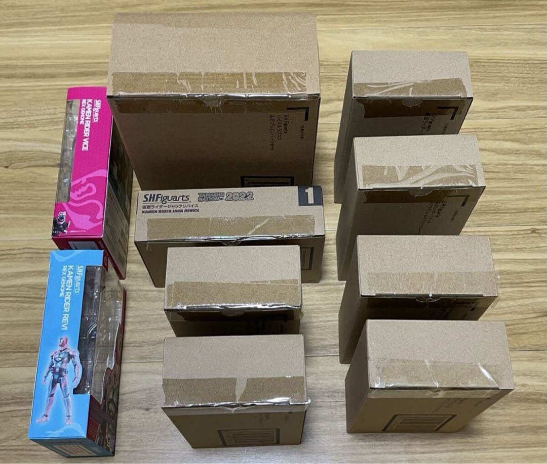 新品未開封 フルセット S.H.Figuarts 仮面ライダーリバイス