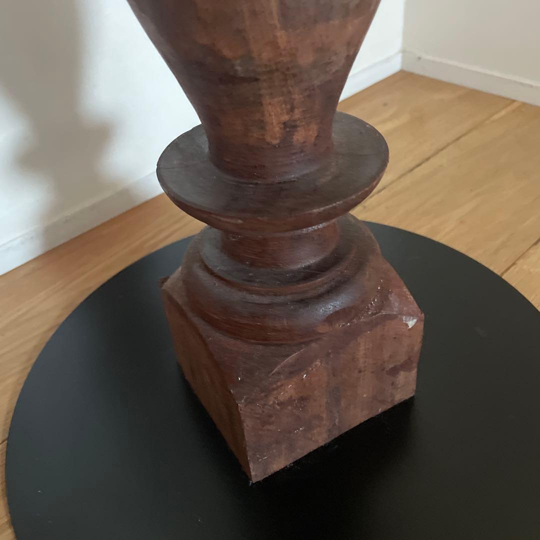 古材×アイアン　サイドテーブル　花台