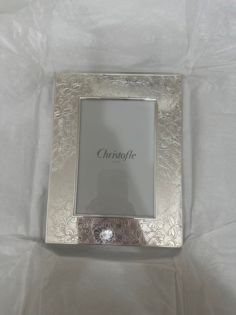 【未使用品】CHRISTOFLE クリストフル フォトフレーム ジャルダンエデン