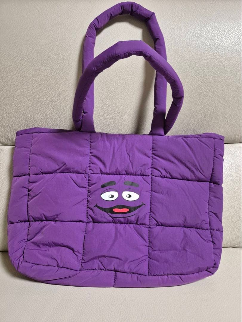 韓国限定 マクドナルド グリマス キルティングバッグ マック 公式