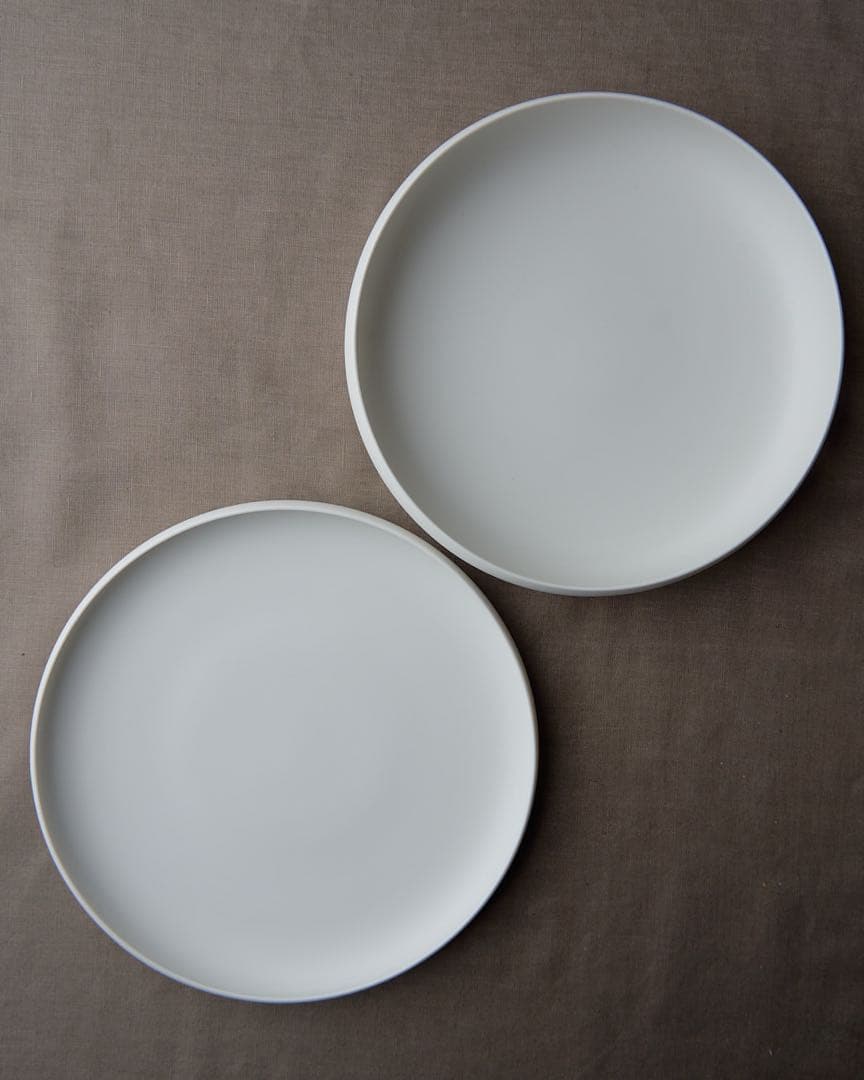 大谷哲也 丸縁皿 2枚