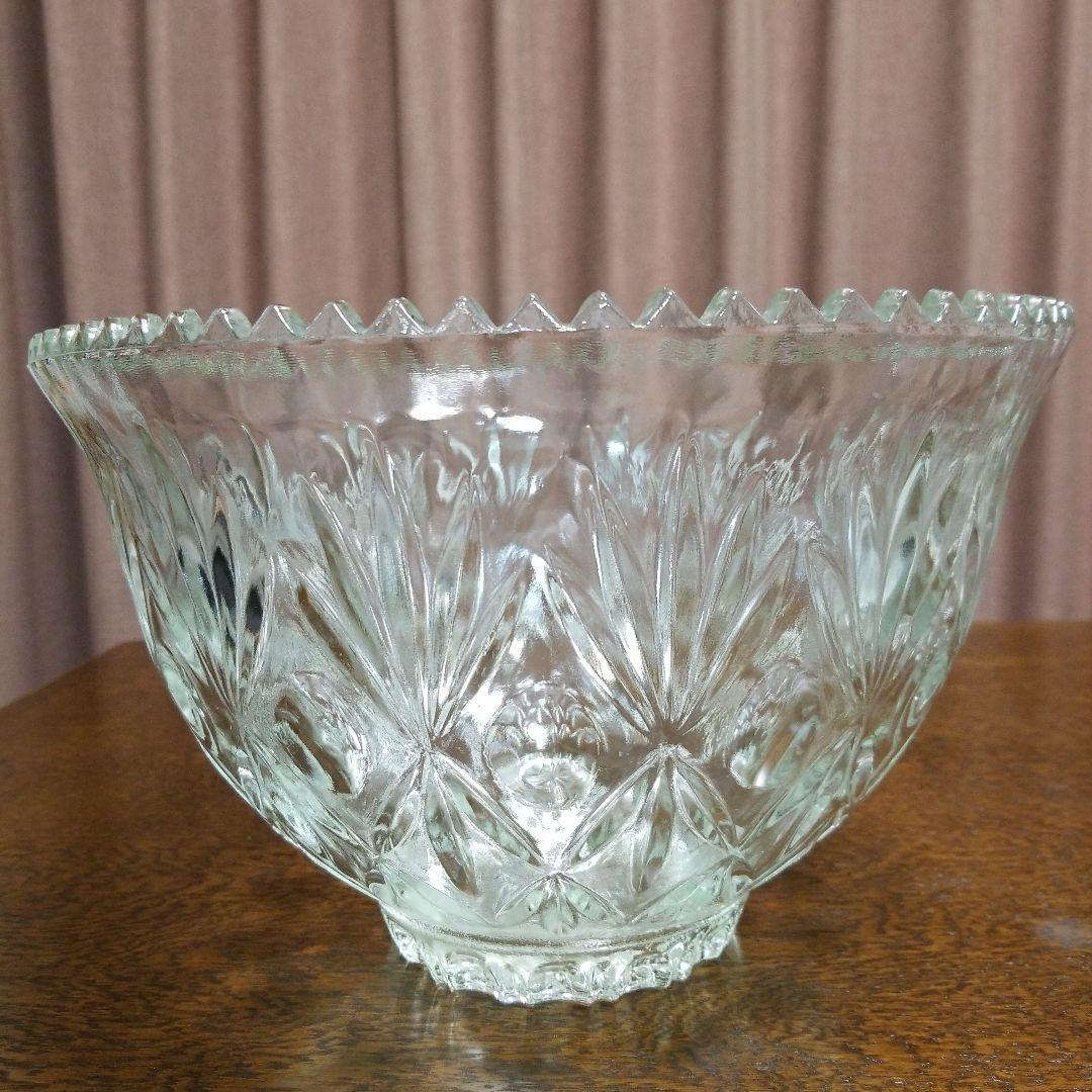 昭和レトロ フルーツポンチ用ガラスボウルセット - メルカリ