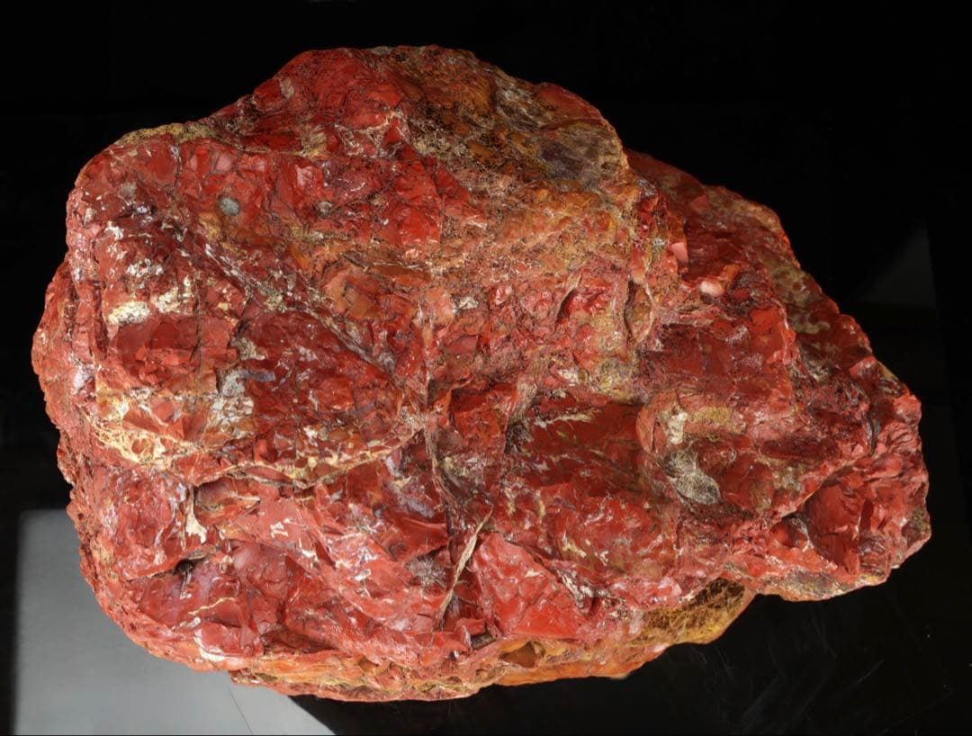 佐渡 赤玉石 碧玉 赤石 水石 原石 鑑賞石 天然石 超大型 41kg 自然石