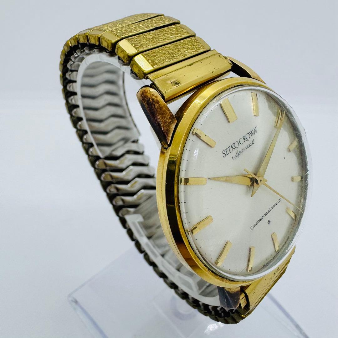 ✨セイコー✨クラウンスペシャル✨23石✨GF✨15021E✨クオーツ✨腕時計✨