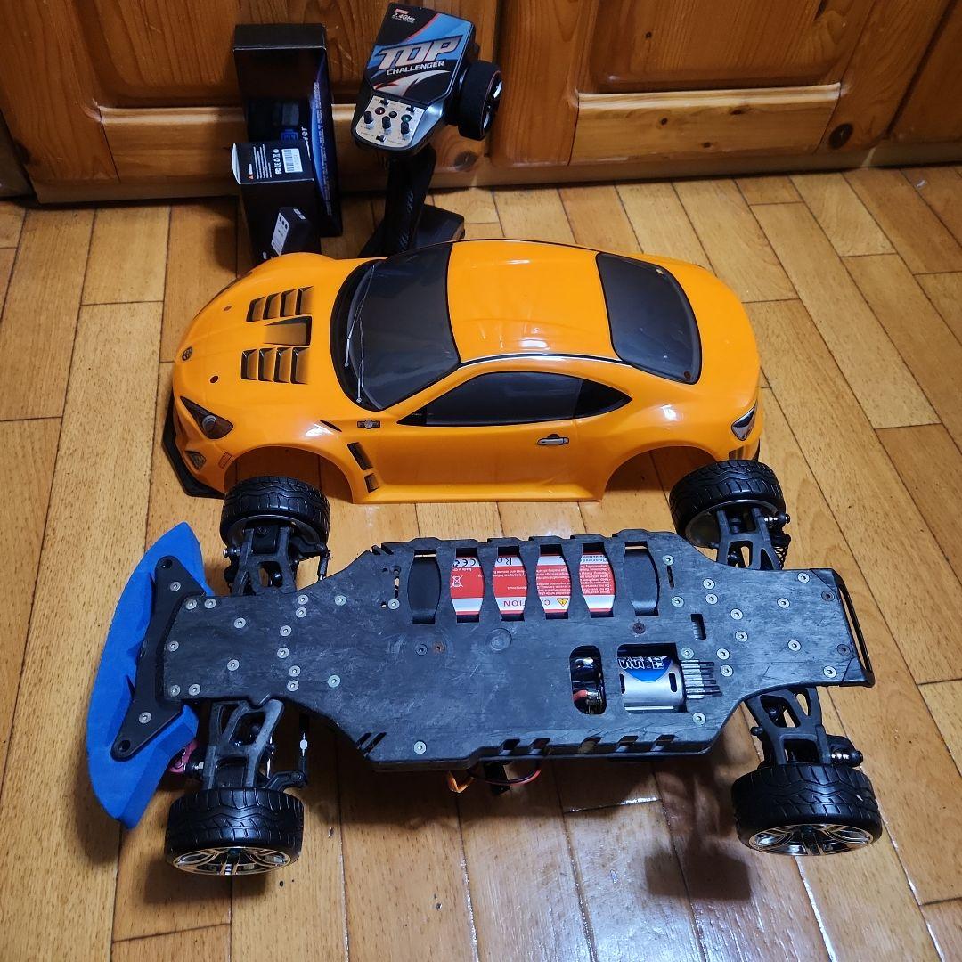 激安 ドリパケ フルセット オレンジ86 ボディ tt02 ラジコン YD-2