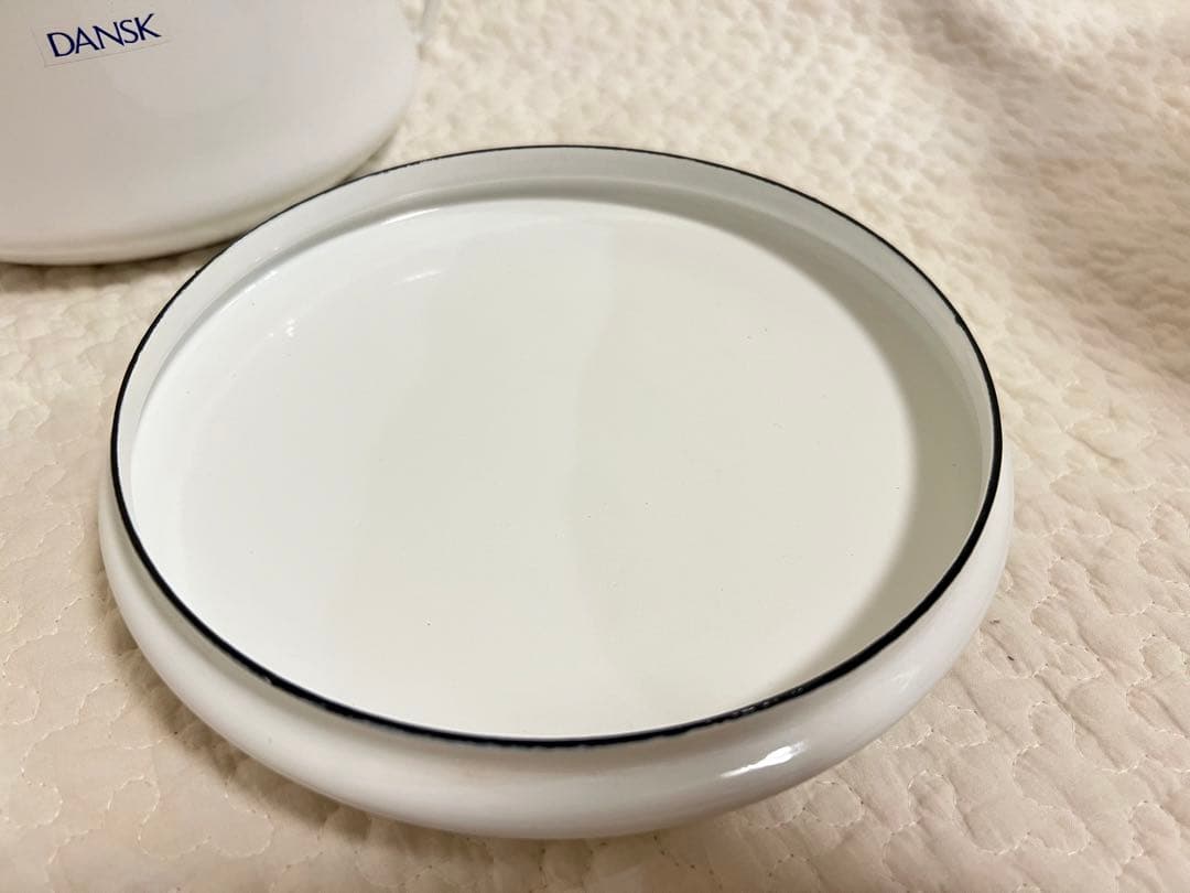 ダンスク ホワイト 新品未使用 両手鍋 18cm DANSK